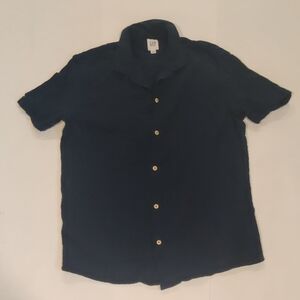 GAP Men's Dark Blue Casual Button Down Shirt